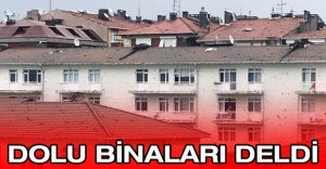 Dolu binaları deldi