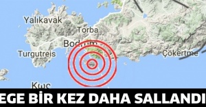 Ege bir kez daha sallandı