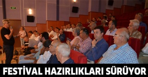 Festival hazırlıkları sürüyor
