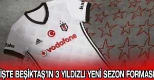 İşte Beşiktaş’ın 3 yıldızlı yeni sezon forması