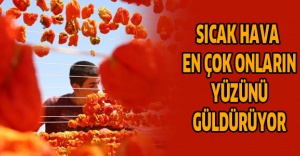 Sıcak hava en çok onların yüzünü güldürüyor