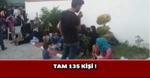 Tam 135 kişi !