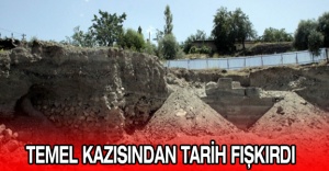 Temel kazısından tarih fışkırdı