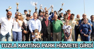 Tuzla Karting Park hizmete girdi