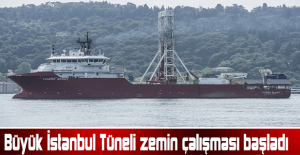 Büyük İstanbul Tüneli zemin çalışması başladı