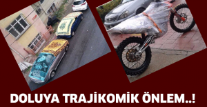 Doluya trajikomik önlem..!