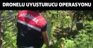 Dronelu uyuşturucu operasyonu