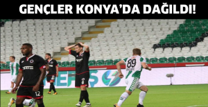 Gençler Konya’da dağıldı!
