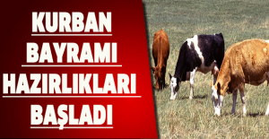 KURBAN BAYRAMI HAZIRLIKLARI BAŞLADI