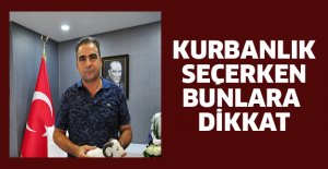 Kurbanlık seçerken bunlara dikkat