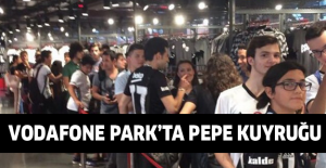 Vodafone Park’ta Pepe kuyruğu