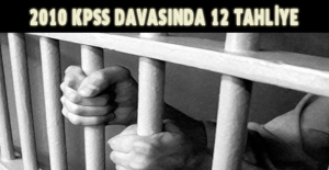 2010 KPSS davasında 12 tahliye