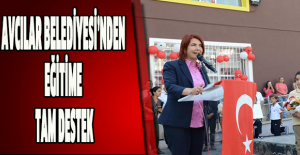 Avcılar Belediyesi’nden eğitime tam destek