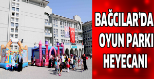 Bağcılar’da  oyun parkı heyecanı