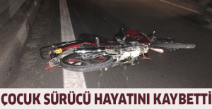 Çocuk sürücü hayatını kaybetti