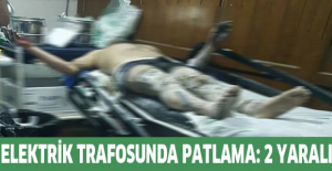Elektrik trafosunda patlama: 2 yaralı