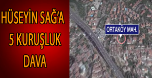Hüseyin Sağ’a  5 kuruşluk dava