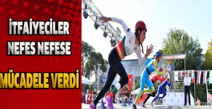 İtfaiyeciler nefes nefese mücadele verdi