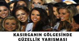 Kasırganın gölgesinde güzellik yarışması