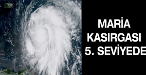 Maria kasırgası 5. seviyede