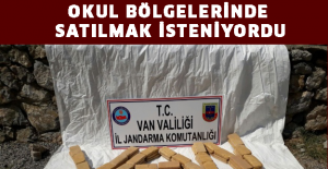 Okul bölgelerinde satılmak isteniyordu