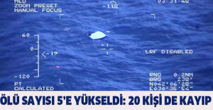 Ölü sayısı 5’e yükseldi: 20 kişi de kayıp