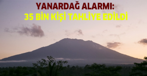 Yanardağ alarmı: 35 bin kişi tahliye edildi