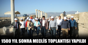 1500 yıl sonra Meclis toplantısı yapıldı
