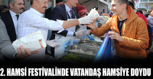 2. Hamsi Festivalinde vatandaş hamsiye doydu