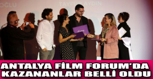 Antalya Film Forum’da kazananlar belli oldu