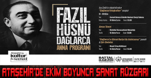 Ataşehir’de Ekim boyunca sanat rüzgarı