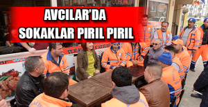 Avcılar’da sokaklar pırıl pırıl