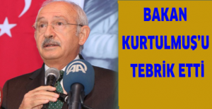 Bakan Kurtulmuş’u tebrik etti