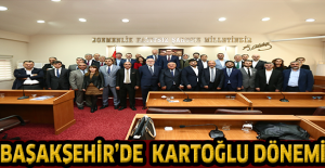BAŞAKŞEHİR’DE  KARTOĞLU DÖNEMİ