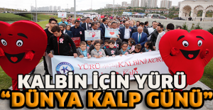 “Dünya Kalp Günü’nde Kalbin için Yürü