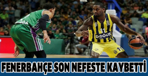 Fenerbahçe son nefeste kaybetti