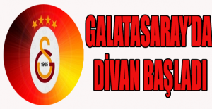 Galatasaray’da divan başladı