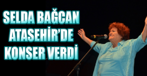 Selda Bağcan Atasehir’de konser verdi