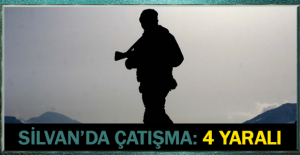 Silvan’da çatışma: 4 yaralı