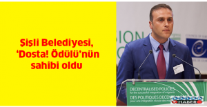 Şişli Belediyesi, ‘Dosta! Ödülü’nün sahibi oldu