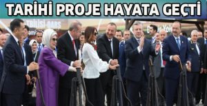 Tarihi proje hayata geçti