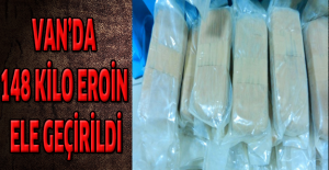 Van’da 148 kilo eroin ele geçirildi