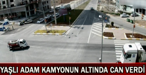 Yaşlı adam kamyonun altında can verdi