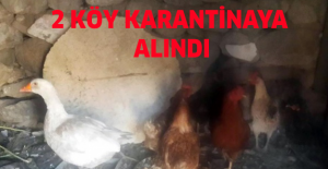 2 köy karantinaya alındı