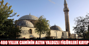 400 yıllık caminin altın yaldızlı figürleri kayıp