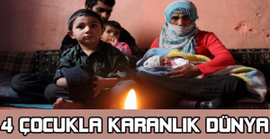 4 çocukla karanlık dünya