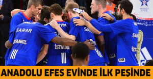 Anadolu Efes evinde ilk peşinde
