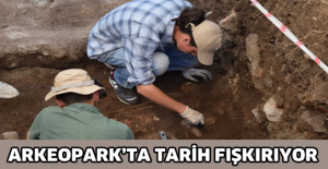 Arkeopark’ta tarih fışkırıyor