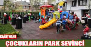 Çocukların park sevinci