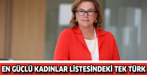 En Güçlü Kadınlar Listesindeki tek Türk